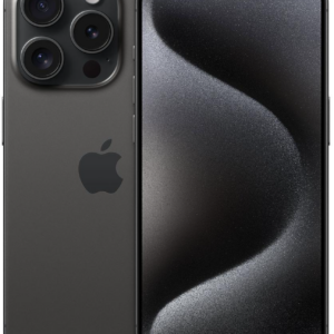 Apple iPhone 15 Pro — Titan Schwarz, 128 GB (Refurbished, Zustand sehr gut)