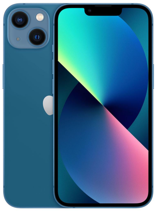 Apple iPhone 13 — Blau, 128 GB (Refurbished, Zustand gut)