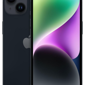 Apple iPhone 14 — Midnight Black, 128 GB (Refurbished, Zustand gut)