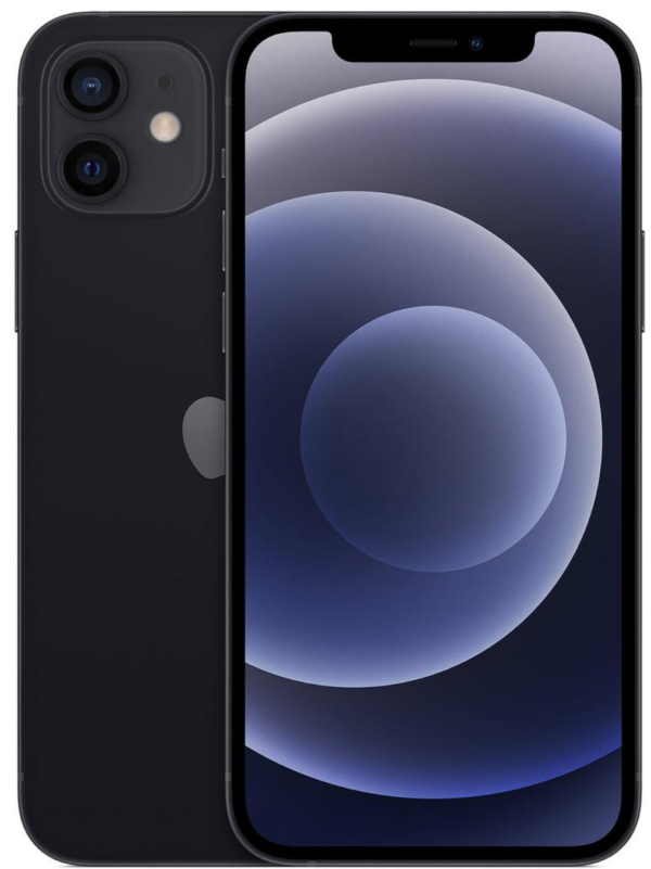 Apple iPhone 12 — Midnight, 128 GB (Refurbished, Zustand gut)