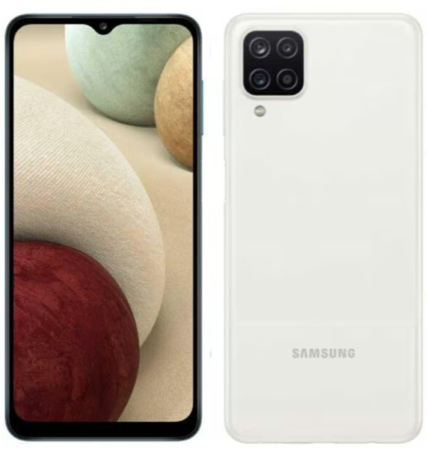 Samsung Galaxy A12 — weiß, 64 GB (Refurbished, Zustand sehr gut)