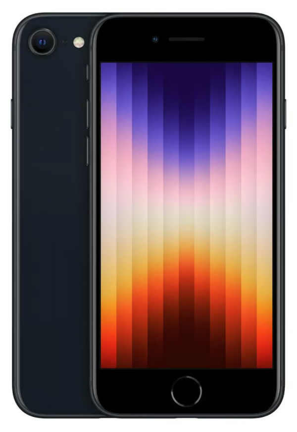 Apple iPhone SE (2022) — Midnight, 64 GB (Refurbished, Zustand sehr gut)