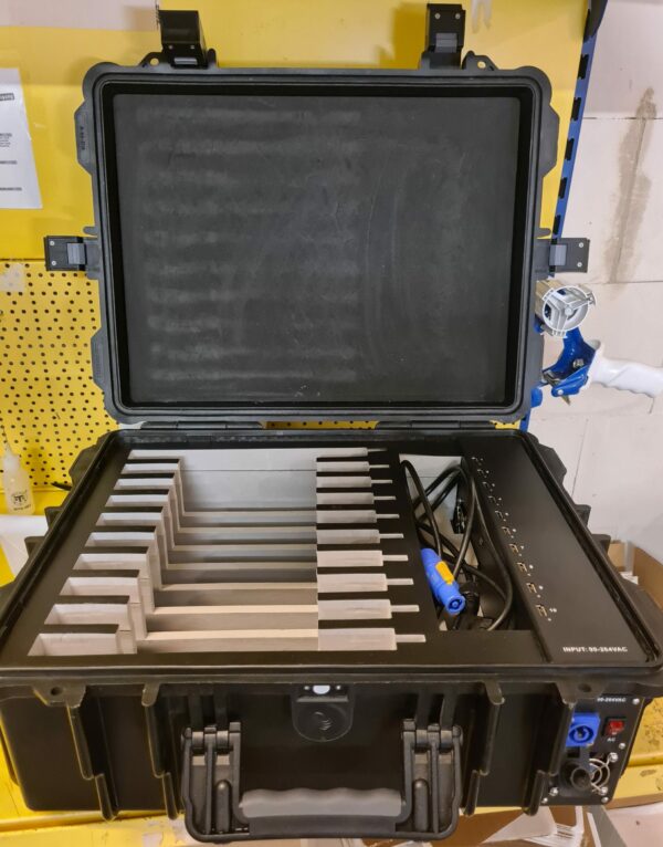 Tablet-Koffer für 10 iPads/Tablets, nur Laden