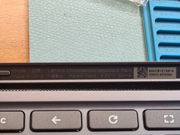 Original Lenovo Chromebook Duet 10.1 Keyboard Tastatur und Stand Case GRAU – Bild 3