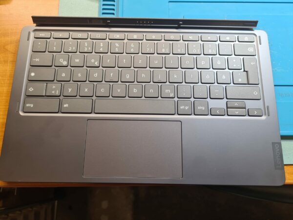 Original Lenovo Chromebook Duet 10.1 Keyboard Tastatur und Stand Case GRAU – Bild 2