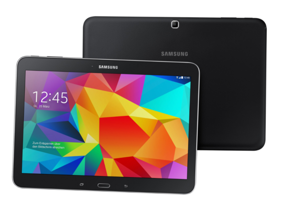 Samsung Galaxy Tab 4 10.1 (2015) — Schwarz, 16 GB (Refurbished, Zustand gut)