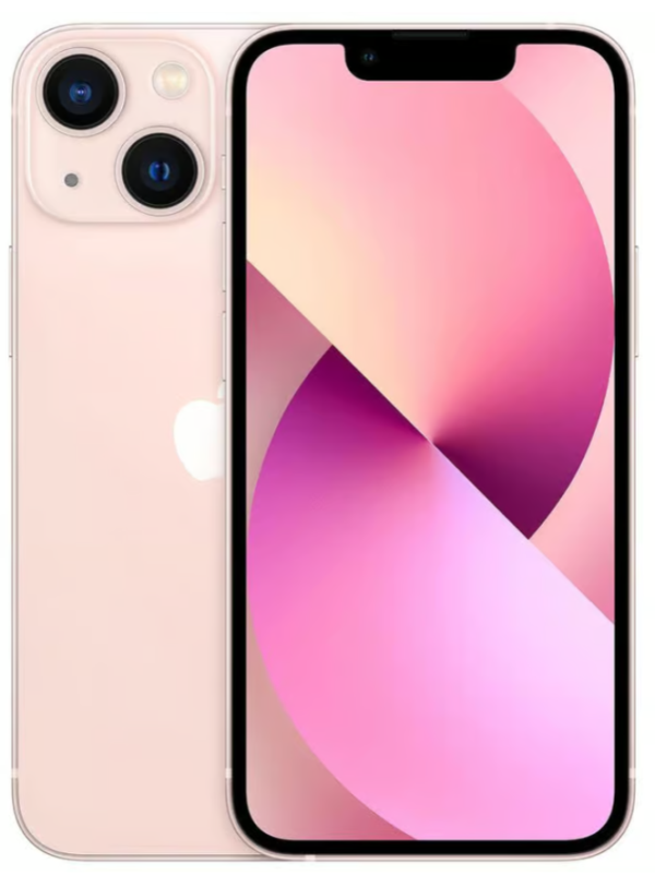 Apple iPhone 13 mini — Rosa, 128 GB (Refurbished, Zustand sehr gut)