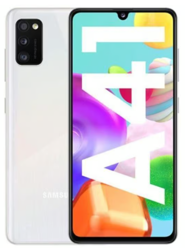 Samsung Galaxy A41 — weiß, 64 GB (Refurbished, Zustand sehr gut)