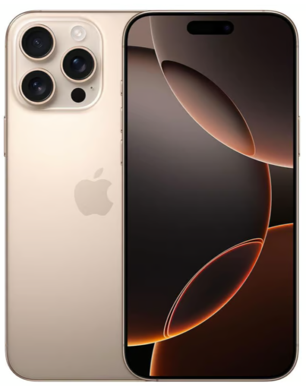 Apple iPhone 16 Pro Max — Desert Titanium, 256 GB (wie neu)