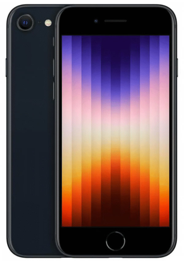 Apple iPhone SE 2. Generation — Schwarz, 128 GB (Refurbished, Zustand gut)