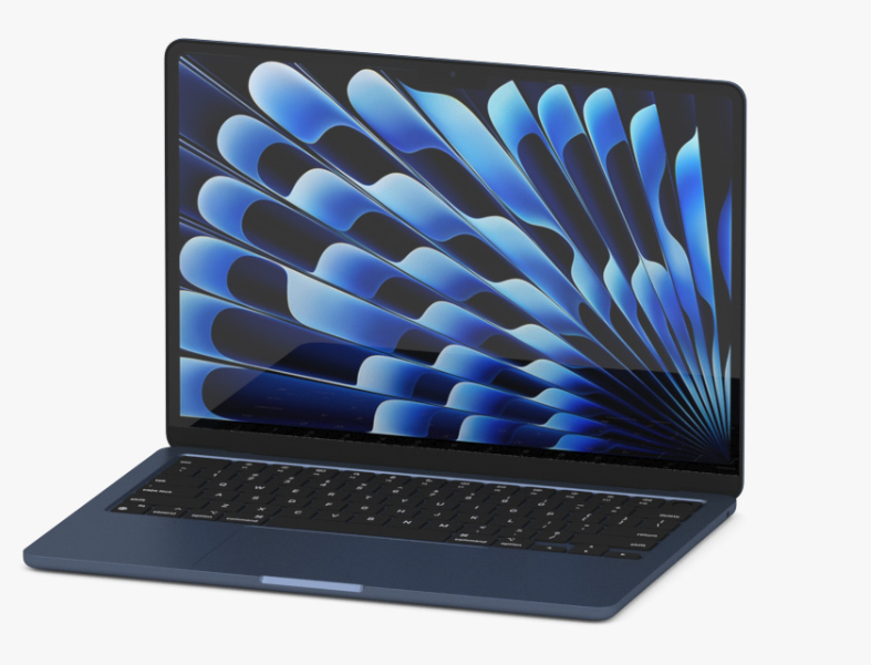 MacBook Air 13 M4 2025, 512 GB SSD, 16 GB RAM, Midnight - Wie Neu