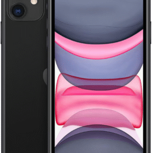 Apple iPhone 11 — Schwarz, 64 GB (Refurbished, Zustand sehr gut)