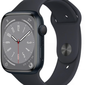 Apple Watch Series 8 45mm — Midnight (Refurbished, Zustand gut)