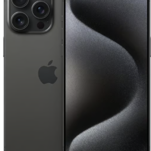 Apple iPhone 15 Pro Max — Titan Schwarz, 256 GB (Refurbished, Zustand sehr gut)